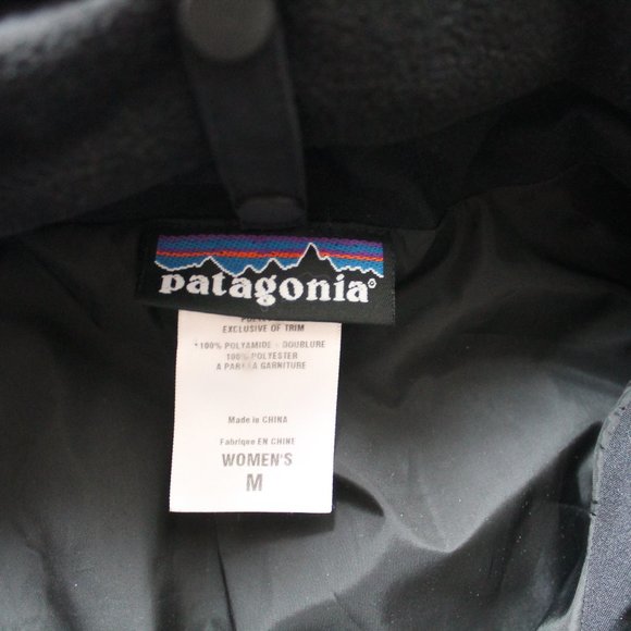Patagonia Women's Tres Jacket Black Size Medium Torrentshell H2No - Picture 8 of 8